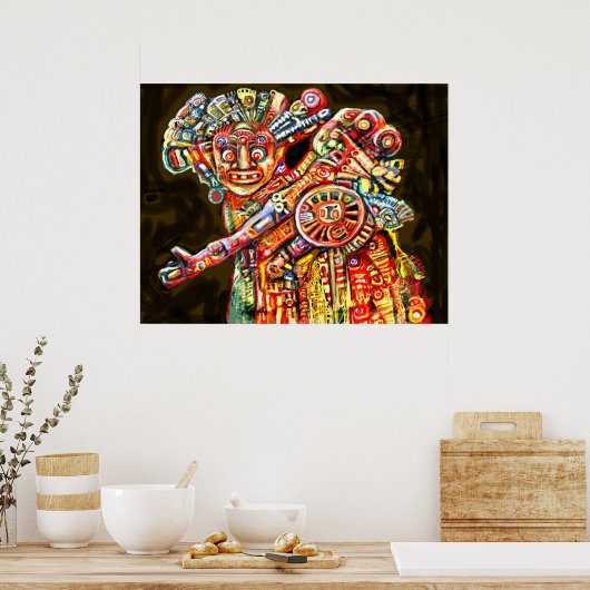 **ゲレロ・デ・ラ・ルス** ポスター (キッチン)