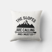 ゲレンデが呼ばれて行かねばならない クッション (裏面)