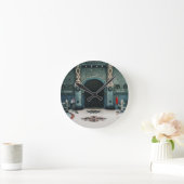 ゲレートサーマルバス – ブダペスト – ハンガリー ラウンド壁時計 (ホーム)