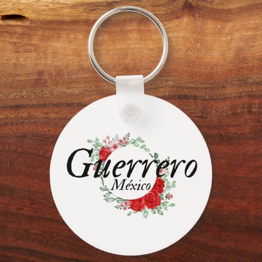 ゲレーロメキシコ旅行先ブリデスメイド キーホルダー (正面)