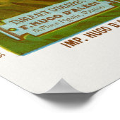 ゲレ港。ツーロン。フランスヴィンテージポスター1901 ポスター (角)