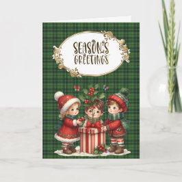 ゲロウェイ狩りオリジナルスコットランドタータンチェック シーズンカード