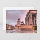 ゲンダルメンマルクトベルリン ポストカード (正面/裏面)