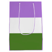 ゲンダーケアプライドフラグ中抱き枕 ミディアムペーパーバッグ (裏面)