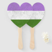 ゲンダーケール ハンドファン (正面&裏面)