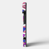 ゲンダーフルードプライドゼンドードルモダン抽象芸術 Case-Mate iPhoneケース (裏面 / 左)