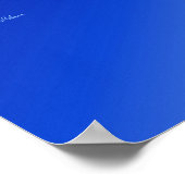 ゲンチアンフラワーライフ姿勢感動的引用文 ポスター (角)