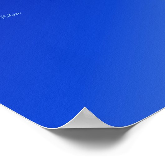 ゲンチアンフラワーライフ姿勢感動的引用文 ポスター (角)