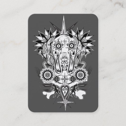 ゲンテルグレートダン 名刺 (正面)