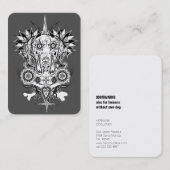 ゲンテルグレートダン 名刺 (正面/裏面)