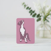 ゲンテルグレートダン 名刺 (スタンド正面)