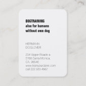 ゲンテルグレートダン 名刺 (裏面)