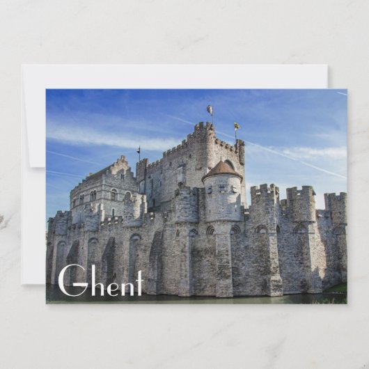 ゲントの伯爵の城。 (正面)