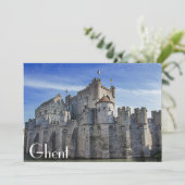 ゲントの伯爵の城。 (スタンド正面)