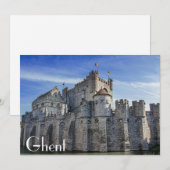 ゲントの伯爵の城。 (正面/裏面)