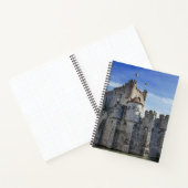 ゲントの伯爵の城 ノートブック (内部)