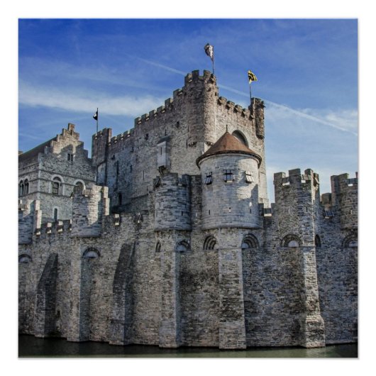 ゲントの伯爵の城。 ポスター (正面)