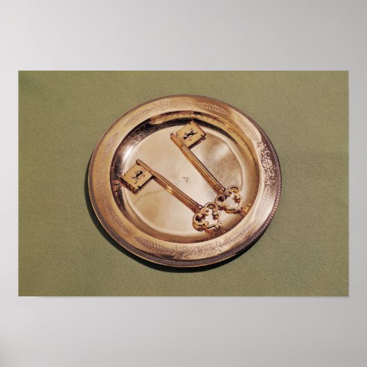 ゲントの鍵オンプレート ポスター (正面)