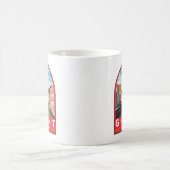 ゲントベルギートラベルアートヴィンテージ コーヒーマグカップ (中央)