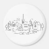 ゲント磁石 マグネット (正面)