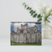 ゲント・ベルギー城観光写真 ポストカード (スタンド正面)