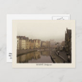 ゲント、ヴィンテージスタイル ポストカード (正面/裏面)