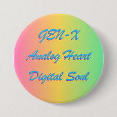 ゲンX 缶バッジ (正面)