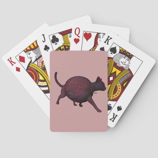 ゲーおもしろいジ猫 トランプ (裏面)