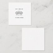 ゲーおもしろいムゲーム_gameがクラッシュ スクエア名刺 (正面/裏面)