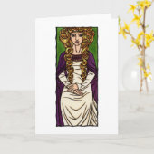 ゲーウィンあいさつカード カード (黄色い花)