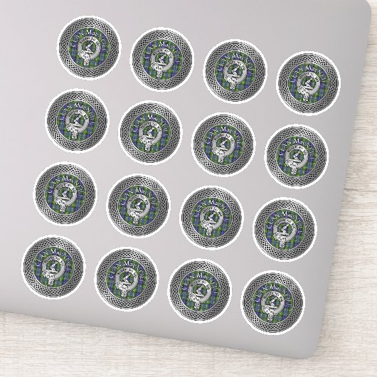 ゲーガクレストのクランMacNeillとタータンチェックシール シール (詳細)