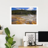 ゲーザーイエローストーン国立公園 ポスター (ホームオフィス)