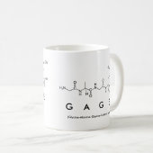 ゲージペプチド名mug コーヒーマグカップ (正面右)