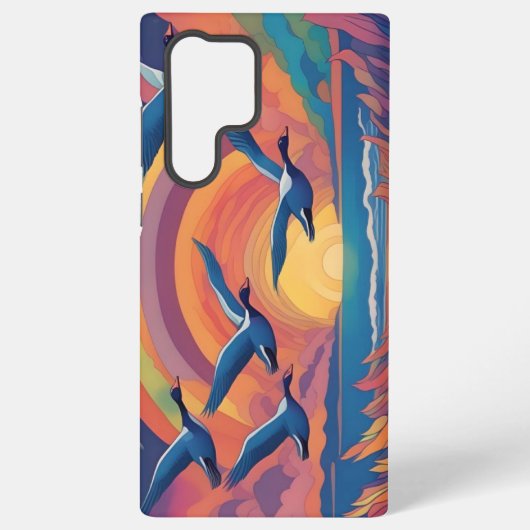 ゲーズオーバービーチアットサンライズ SAMSUNG GALAXYケース (裏面)