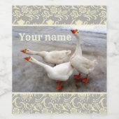 ゲーゼおもしろい ワインラベル (シングルラベル)