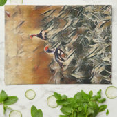 ゲーゼとダックロームアート キッチンタオル (折り畳み)