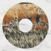 ゲーゼとダックロームアート ワイングラスタグ (正面)