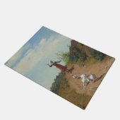 ゲーゼの群れを持ち帰る(Paul Peel著) ドアマット (アングル)