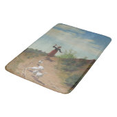 ゲーゼの群れを持ち帰る(Paul Peel著) バスマット (アングル)