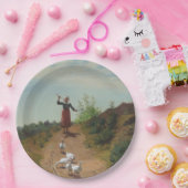 ゲーゼの群れを持ち帰る（Paul Peel著） ペーパープレート (パーティー)