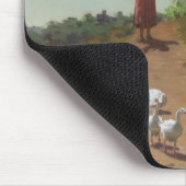 ゲーゼの群れを持ち帰る(Paul Peel著) マウスパッド (コーナー)