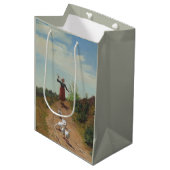 ゲーゼの群れを持ち帰る（Paul Peel著） ミディアムペーパーバッグ (正面アングル)