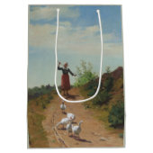 ゲーゼの群れを持ち帰る（Paul Peel著） ミディアムペーパーバッグ (裏面)