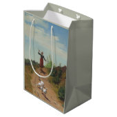 ゲーゼの群れを持ち帰る（Paul Peel著） ミディアムペーパーバッグ (裏面アングル)