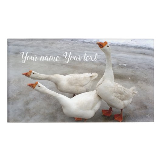 ゲーゼ白 名札 (正面)