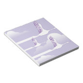 ゲーゼ飛んでいるベクトル ノートパッド (アングル)