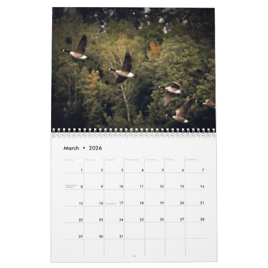 ゲーゼ2025 カレンダー (3月 2026)