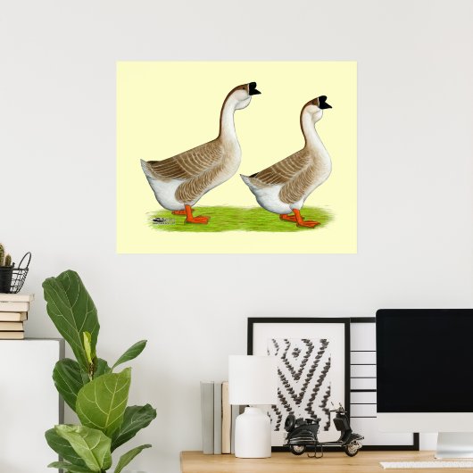 ゲーゼ：アフリカのバフ ポスター (ホームオフィス)