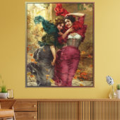 ゲータノベルレイによる風の強い日 キャンバスプリント (インサイチュ (リビング))