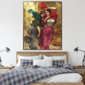 ゲータノベルレイによる風の強い日 キャンバスプリント (インサイチュ (寝室))